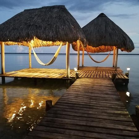 Agave-Blue Hotel Bacalar Bagian luar foto