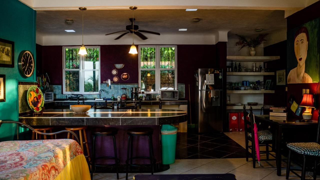 Agave-Blue Hotel Bacalar Bagian luar foto