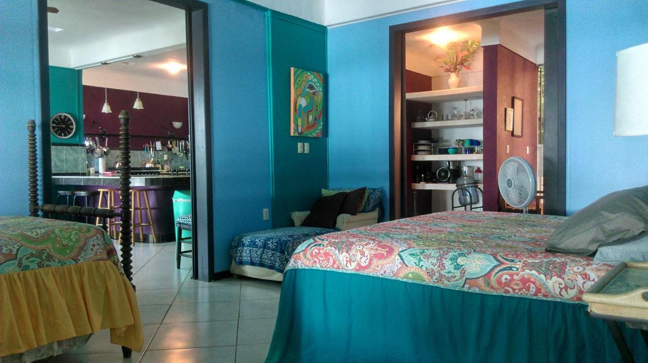 Agave-Blue Hotel Bacalar Bagian luar foto