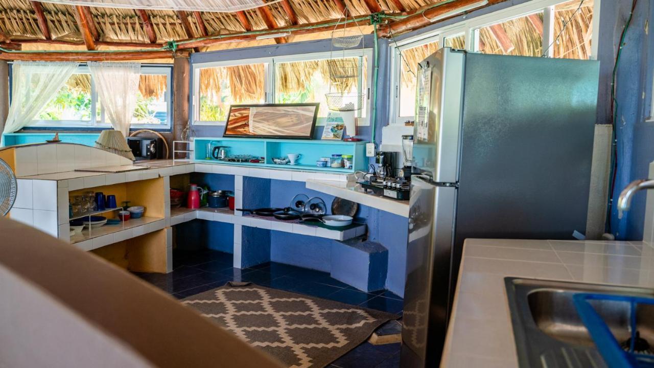 Agave-Blue Hotel Bacalar Bagian luar foto
