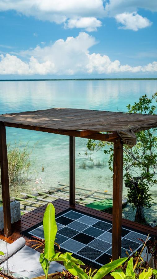 Agave-Blue Hotel Bacalar Bagian luar foto