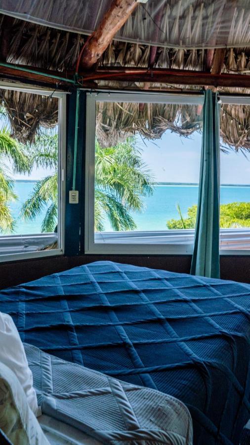 Agave-Blue Hotel Bacalar Bagian luar foto