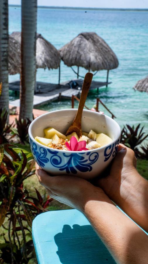 Agave-Blue Hotel Bacalar Bagian luar foto