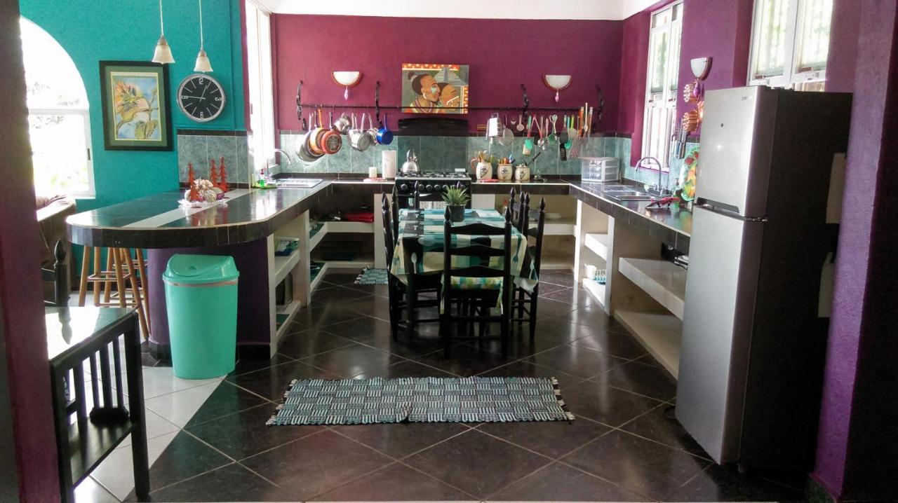 Agave-Blue Hotel Bacalar Bagian luar foto