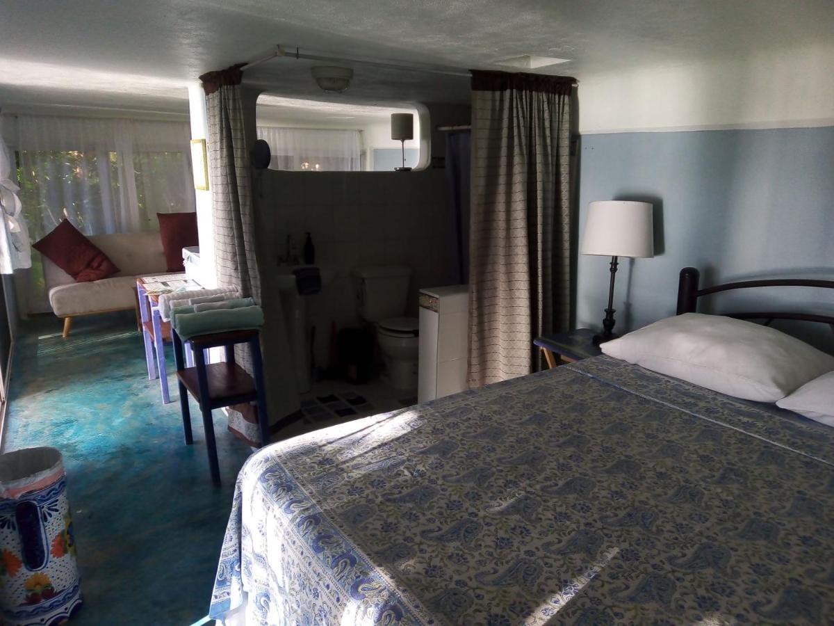 Agave-Blue Hotel Bacalar Bagian luar foto
