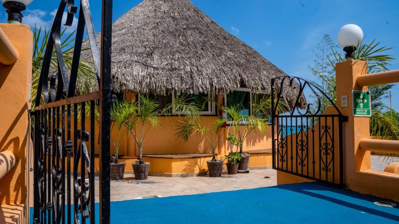 Agave-Blue Hotel Bacalar Bagian luar foto